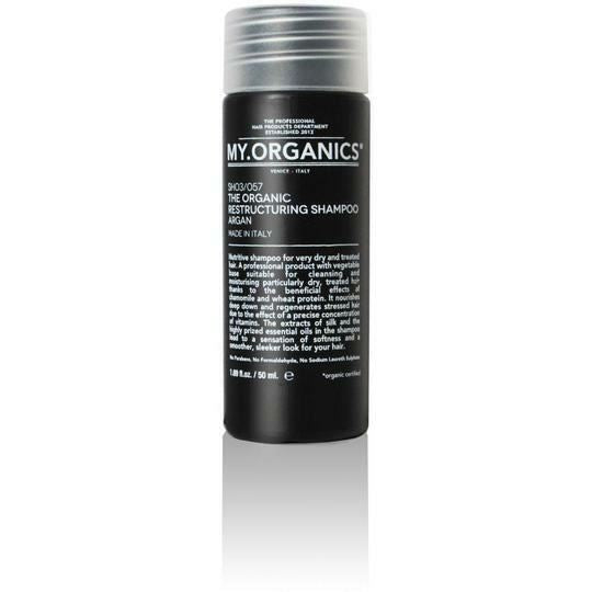 
                  
                    Organic Restructuring Conditioner for Damaged Hair 50ml | My Organics 
                  
                